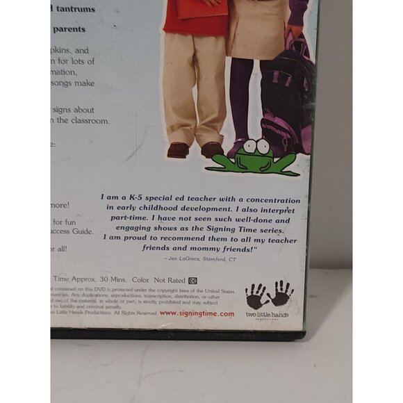 Signing Time! Vol. 13 Welcome To School DVD - Picture 6 of 10